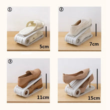 Load image into Gallery viewer, Shoe Slots Organizer - Adjustable Shoe Stacker