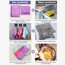 Load image into Gallery viewer, 10 Pack Reusable Microfiber Glass Cleaning Cloth