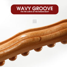 Load image into Gallery viewer, Wood Therapy Lymphatic Drainage Massage Roller (20 Beads)