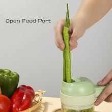 Load image into Gallery viewer, 4 in 1 Handheld Electric Vegetable Cutter